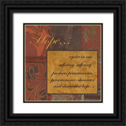 . Black Ornate Wood Framed Art Print with Double Matting by Haynes, Smith