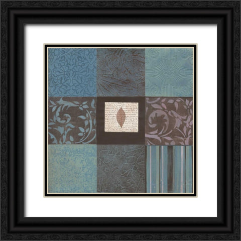 . Black Ornate Wood Framed Art Print with Double Matting by Haynes, Smith