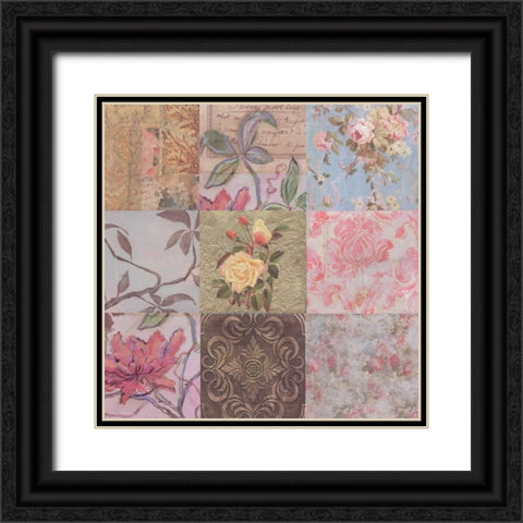 . Black Ornate Wood Framed Art Print with Double Matting by Haynes, Smith