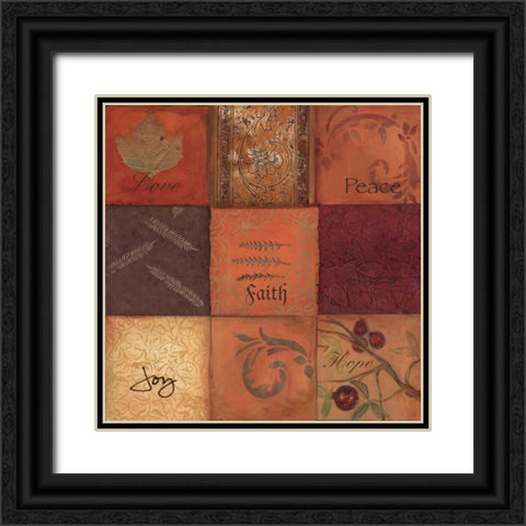 . Black Ornate Wood Framed Art Print with Double Matting by Haynes, Smith