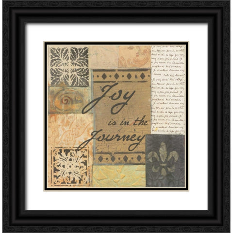 . Black Ornate Wood Framed Art Print with Double Matting by Haynes, Smith