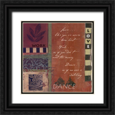 . Black Ornate Wood Framed Art Print with Double Matting by Haynes, Smith