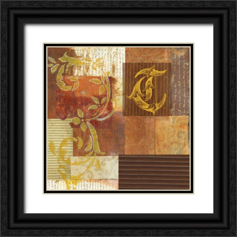 . Black Ornate Wood Framed Art Print with Double Matting by Haynes, Smith