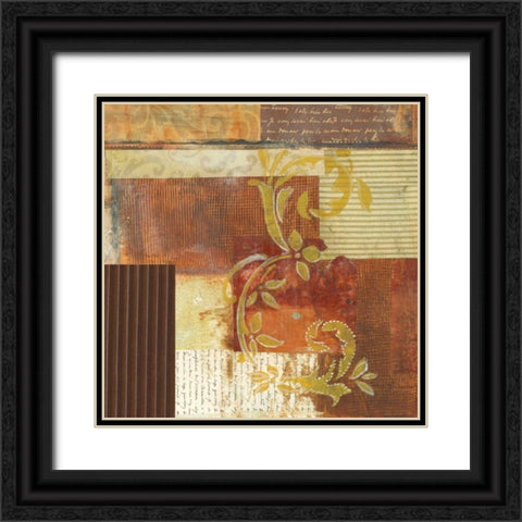 . Black Ornate Wood Framed Art Print with Double Matting by Haynes, Smith