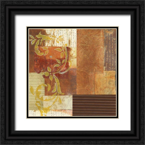 . Black Ornate Wood Framed Art Print with Double Matting by Haynes, Smith