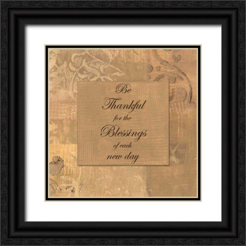 . Black Ornate Wood Framed Art Print with Double Matting by Haynes, Smith