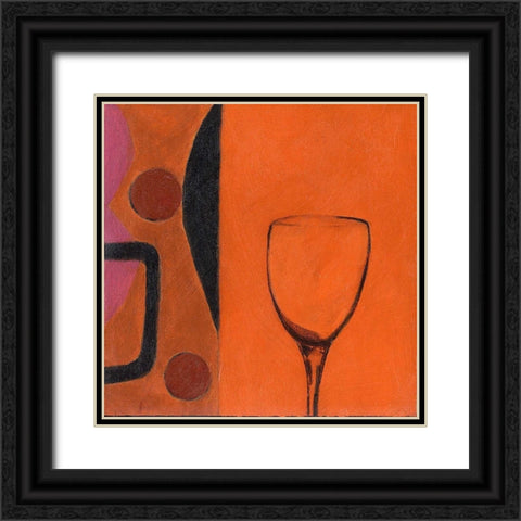 . Black Ornate Wood Framed Art Print with Double Matting by Haynes, Smith