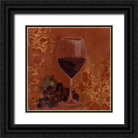 . Black Ornate Wood Framed Art Print with Double Matting by Haynes, Smith