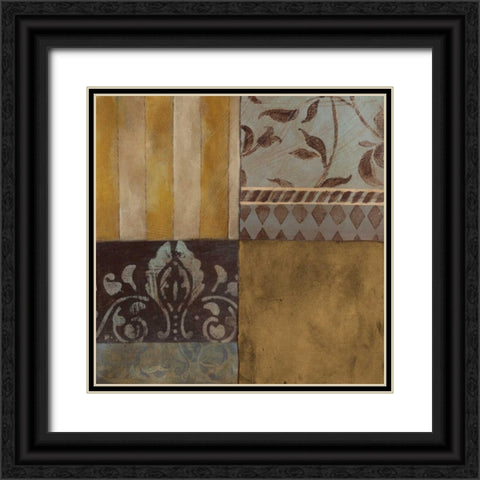 . Black Ornate Wood Framed Art Print with Double Matting by Haynes, Smith