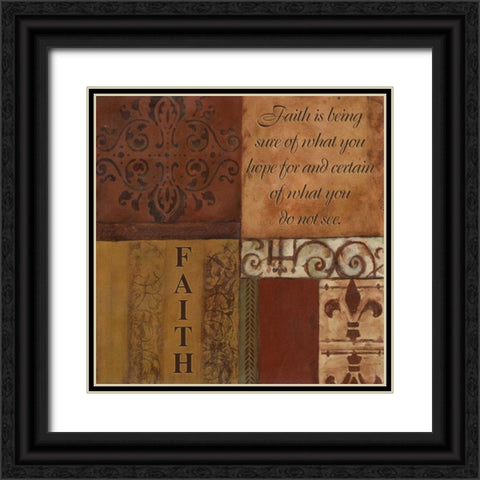 . Black Ornate Wood Framed Art Print with Double Matting by Haynes, Smith