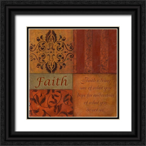 . Black Ornate Wood Framed Art Print with Double Matting by Haynes, Smith