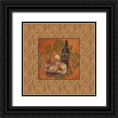 . Black Ornate Wood Framed Art Print with Double Matting by Haynes, Smith