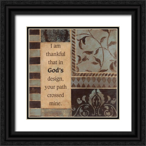 . Black Ornate Wood Framed Art Print with Double Matting by Haynes, Smith