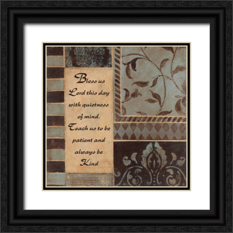 . Black Ornate Wood Framed Art Print with Double Matting by Haynes, Smith