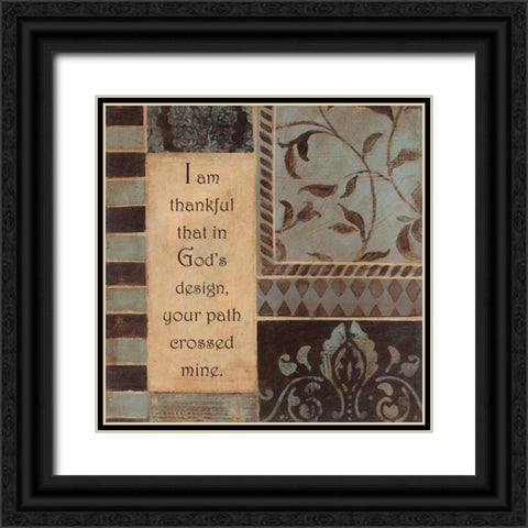 . Black Ornate Wood Framed Art Print with Double Matting by Haynes, Smith