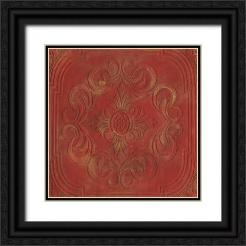 . Black Ornate Wood Framed Art Print with Double Matting by Haynes, Smith