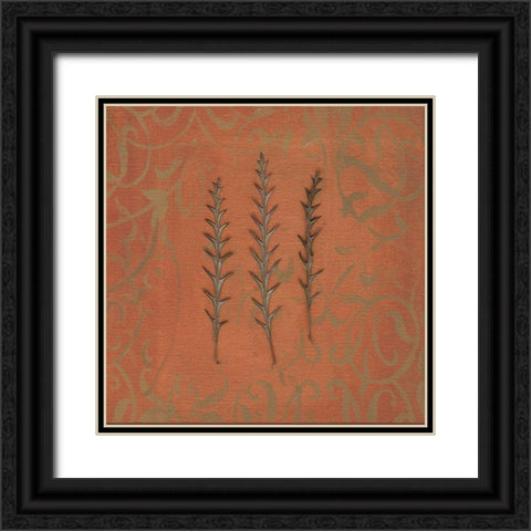 . Black Ornate Wood Framed Art Print with Double Matting by Haynes, Smith