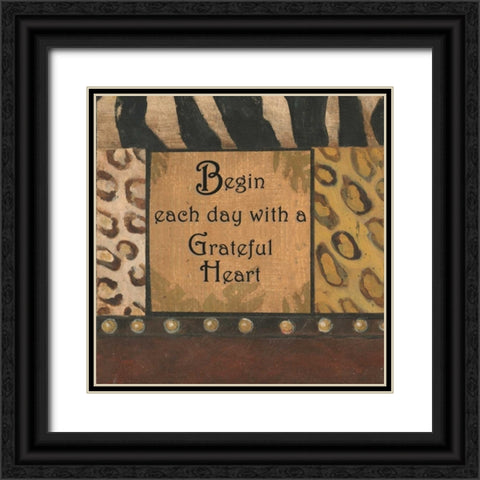 . Black Ornate Wood Framed Art Print with Double Matting by Haynes, Smith