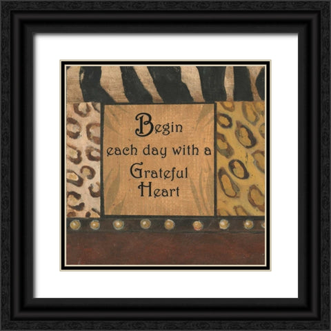 . Black Ornate Wood Framed Art Print with Double Matting by Haynes, Smith