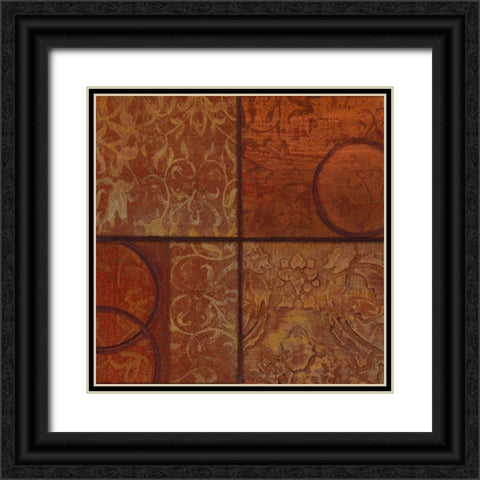 . Black Ornate Wood Framed Art Print with Double Matting by Haynes, Smith
