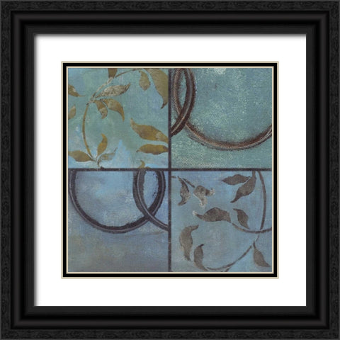 . Black Ornate Wood Framed Art Print with Double Matting by Haynes, Smith