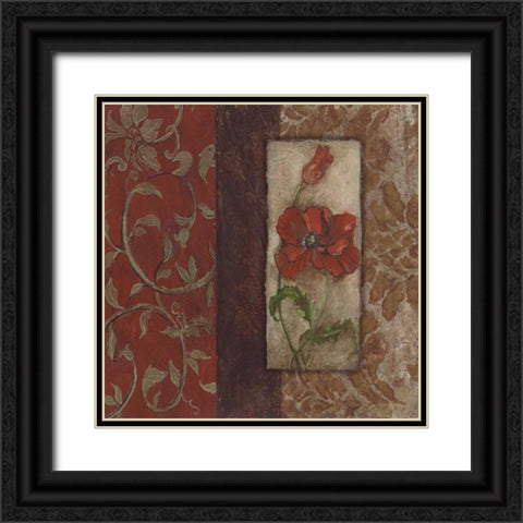 . Black Ornate Wood Framed Art Print with Double Matting by Haynes, Smith