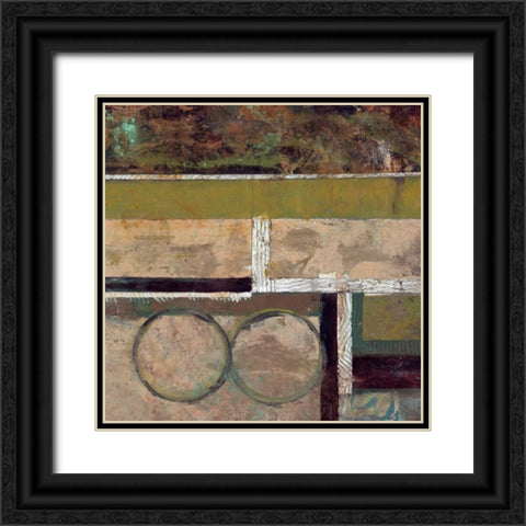 . Black Ornate Wood Framed Art Print with Double Matting by Haynes, Smith