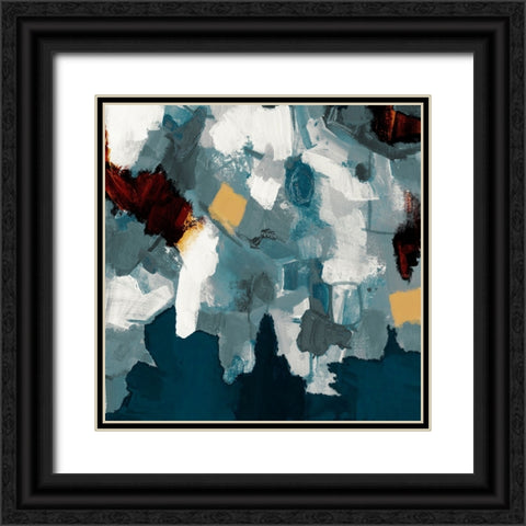 Shimmering Analysis 2 Black Ornate Wood Framed Art Print with Double Matting by Haynes, Smith