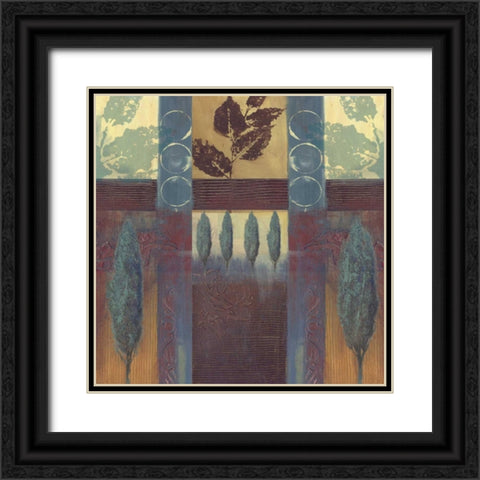 . Black Ornate Wood Framed Art Print with Double Matting by Haynes, Smith