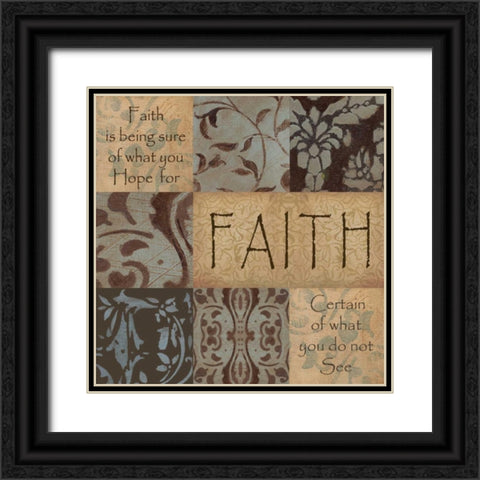 . Black Ornate Wood Framed Art Print with Double Matting by Haynes, Smith