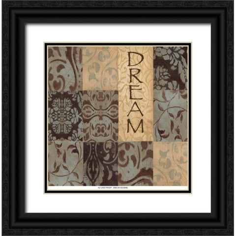 . Black Ornate Wood Framed Art Print with Double Matting by Haynes, Smith