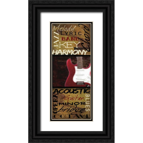 JAM SESSION 2 Black Ornate Wood Framed Art Print with Double Matting by Greene, Taylor