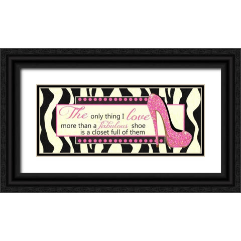 A Closet Full Black Ornate Wood Framed Art Print with Double Matting by Greene, Taylor