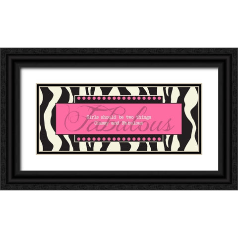 Fabulous Black Ornate Wood Framed Art Print with Double Matting by Greene, Taylor