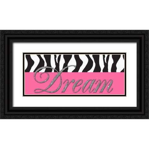 Dream Glitter Black Ornate Wood Framed Art Print with Double Matting by Greene, Taylor