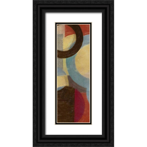 HALO WEAVE V Black Ornate Wood Framed Art Print with Double Matting by Greene, Taylor