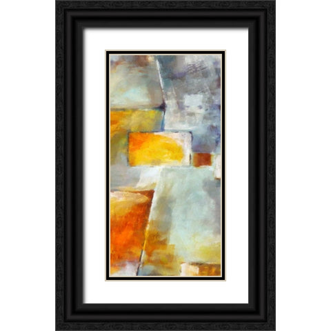 VIBE PANEL I Black Ornate Wood Framed Art Print with Double Matting by Greene, Taylor