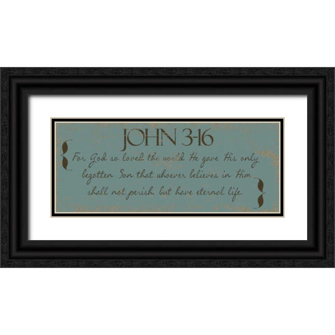 ETERNAL LIFE Black Ornate Wood Framed Art Print with Double Matting by Greene, Taylor