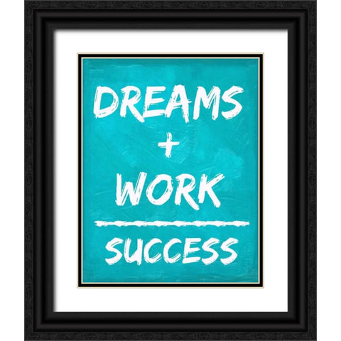 DREAMS PLUS Black Ornate Wood Framed Art Print with Double Matting by Greene, Taylor