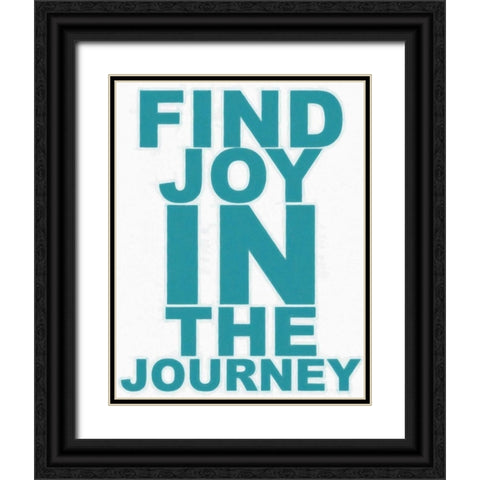 FIND JOY Black Ornate Wood Framed Art Print with Double Matting by Greene, Taylor