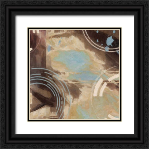 Orbstration 3 Black Ornate Wood Framed Art Print with Double Matting by Greene, Taylor