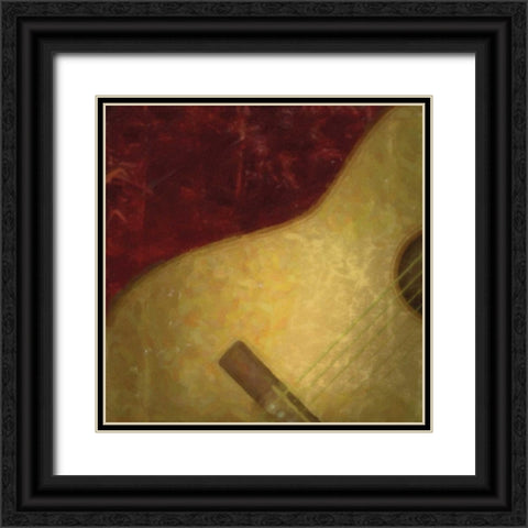 JAMMING  I-NO BLUR 1 Black Ornate Wood Framed Art Print with Double Matting by Greene, Taylor