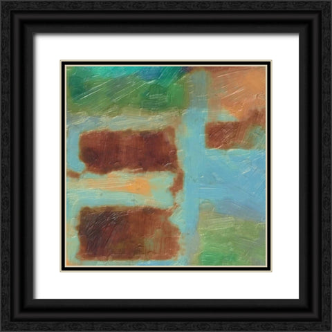 SPECTRUM I Black Ornate Wood Framed Art Print with Double Matting by Greene, Taylor