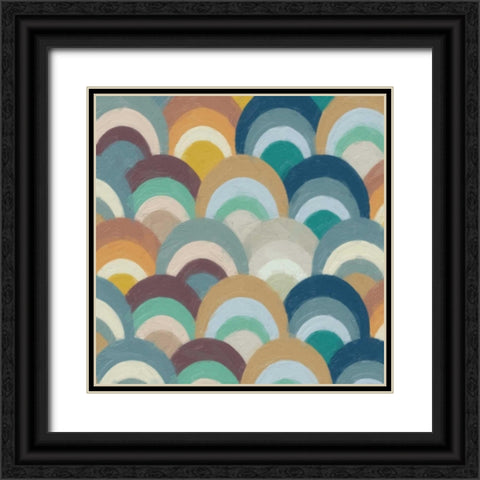 AQUILA III Black Ornate Wood Framed Art Print with Double Matting by Greene, Taylor