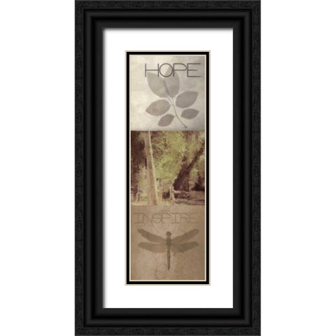 SIlhouette Beauty  C Black Ornate Wood Framed Art Print with Double Matting by Greene, Taylor