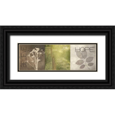 SILHOUETTE BEAUTY D Black Ornate Wood Framed Art Print with Double Matting by Greene, Taylor
