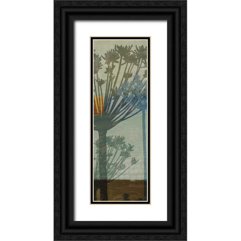 SUMMER BREEZE D Black Ornate Wood Framed Art Print with Double Matting by Greene, Taylor