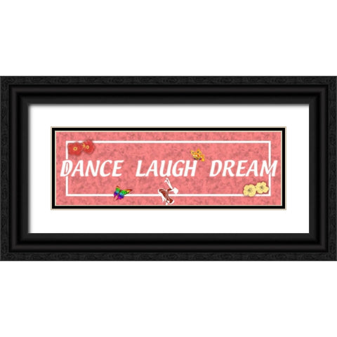 Live Life Black Ornate Wood Framed Art Print with Double Matting by Pazan, Tony