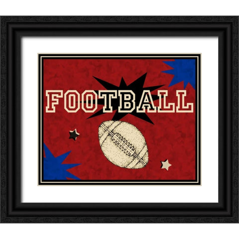 Pig Skin Black Ornate Wood Framed Art Print with Double Matting by Pazan, Tony