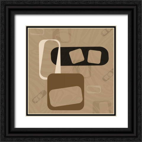Finder Black Ornate Wood Framed Art Print with Double Matting by Pazan, Tony